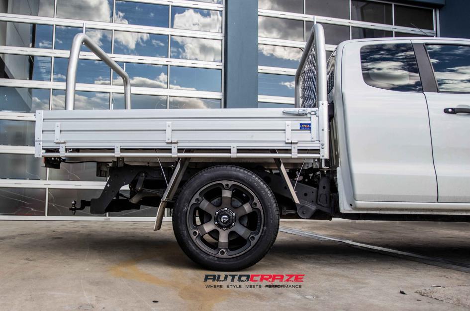 FORD RANGER BEAST BLACK & MACHINED WITH DARK TINT 8